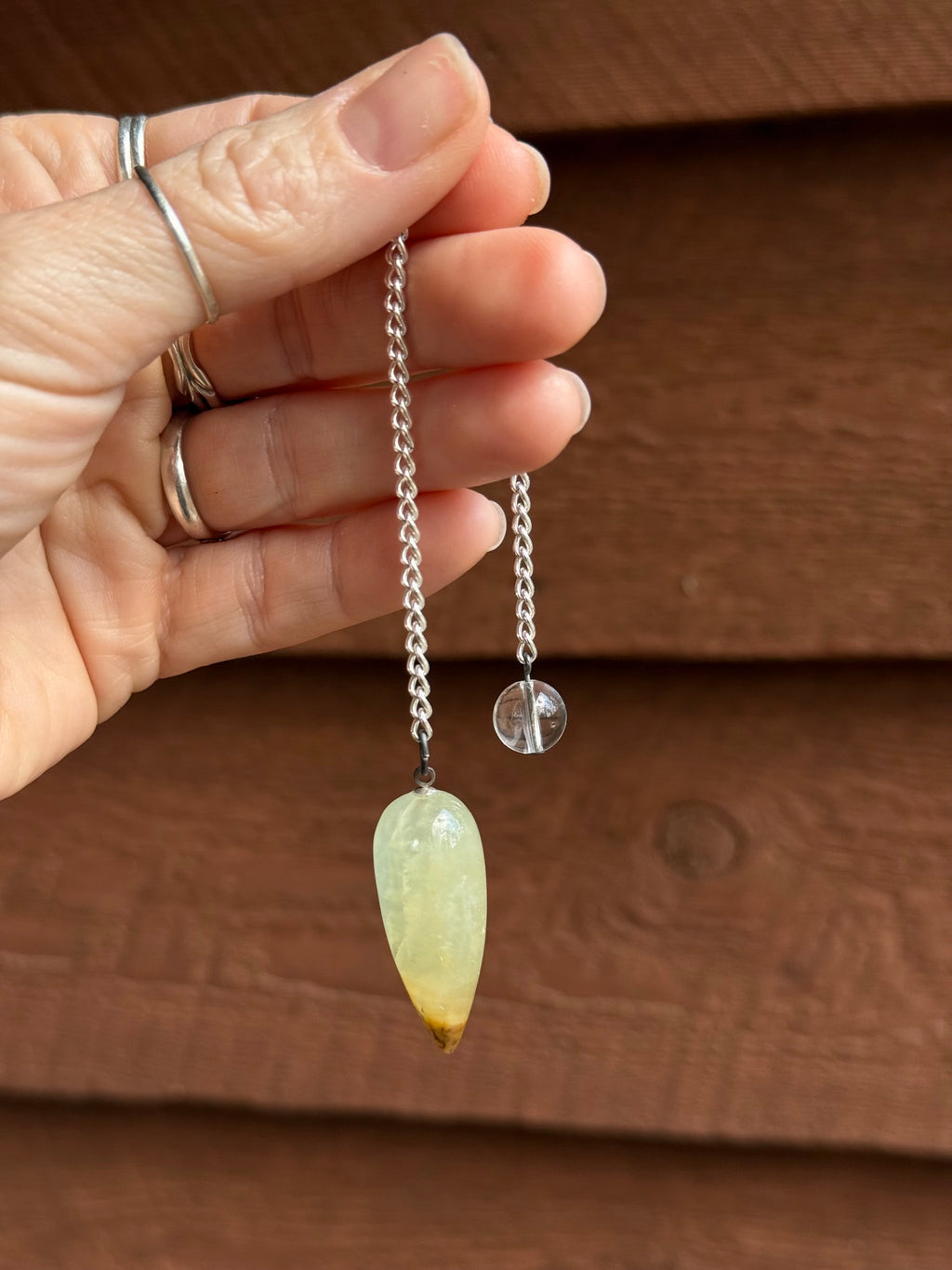 Atlantean Blue Onyx pendulum