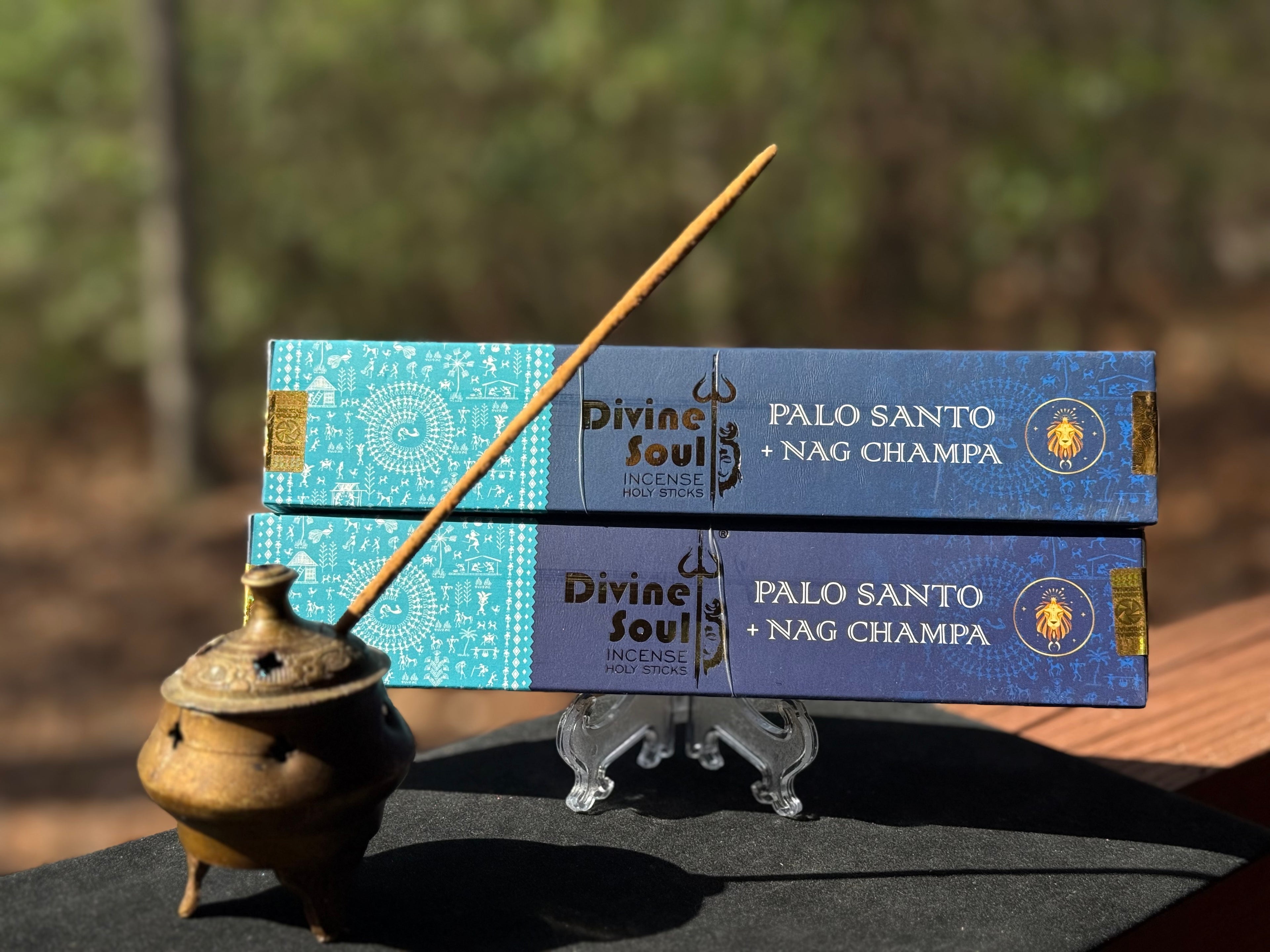 Divine Soul incense Palo Santo/Nag Champa blend