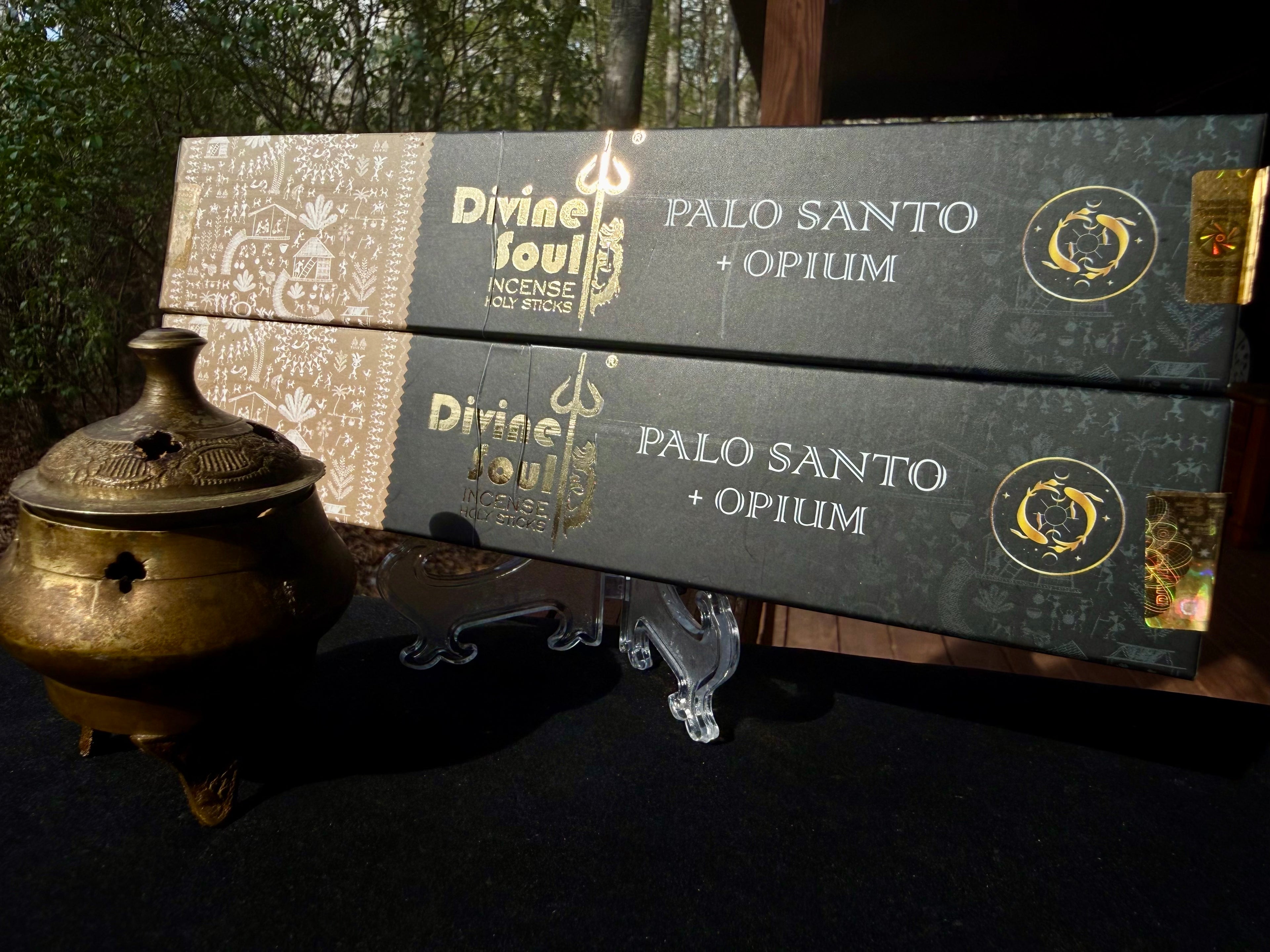 Divine Soul incense Palo Santo & Opium blend