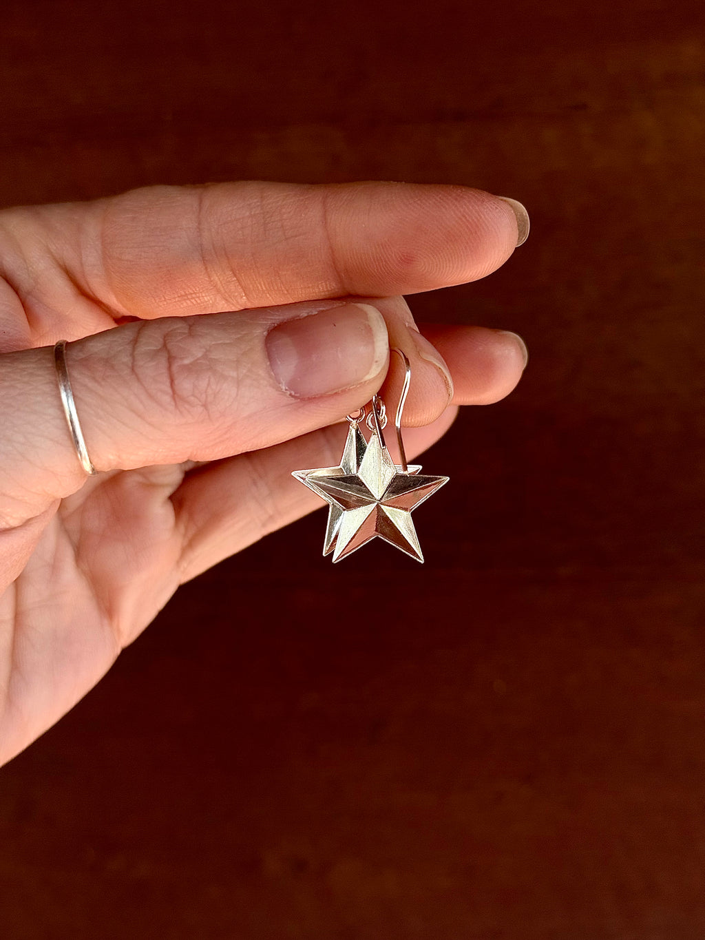 Starchild silver earrings