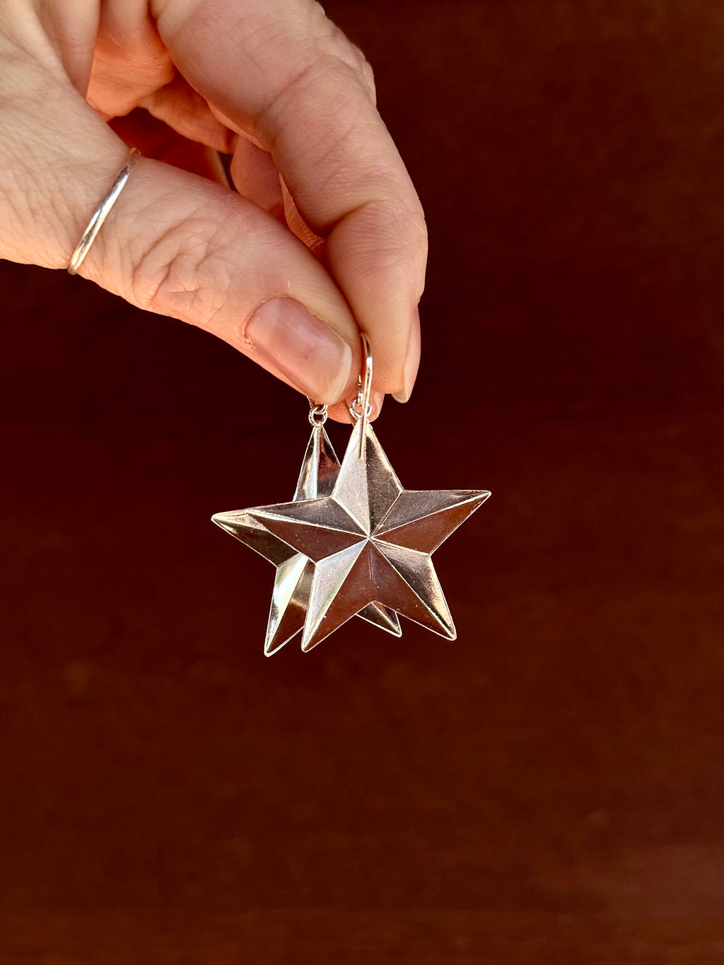 Starchild silver earrings
