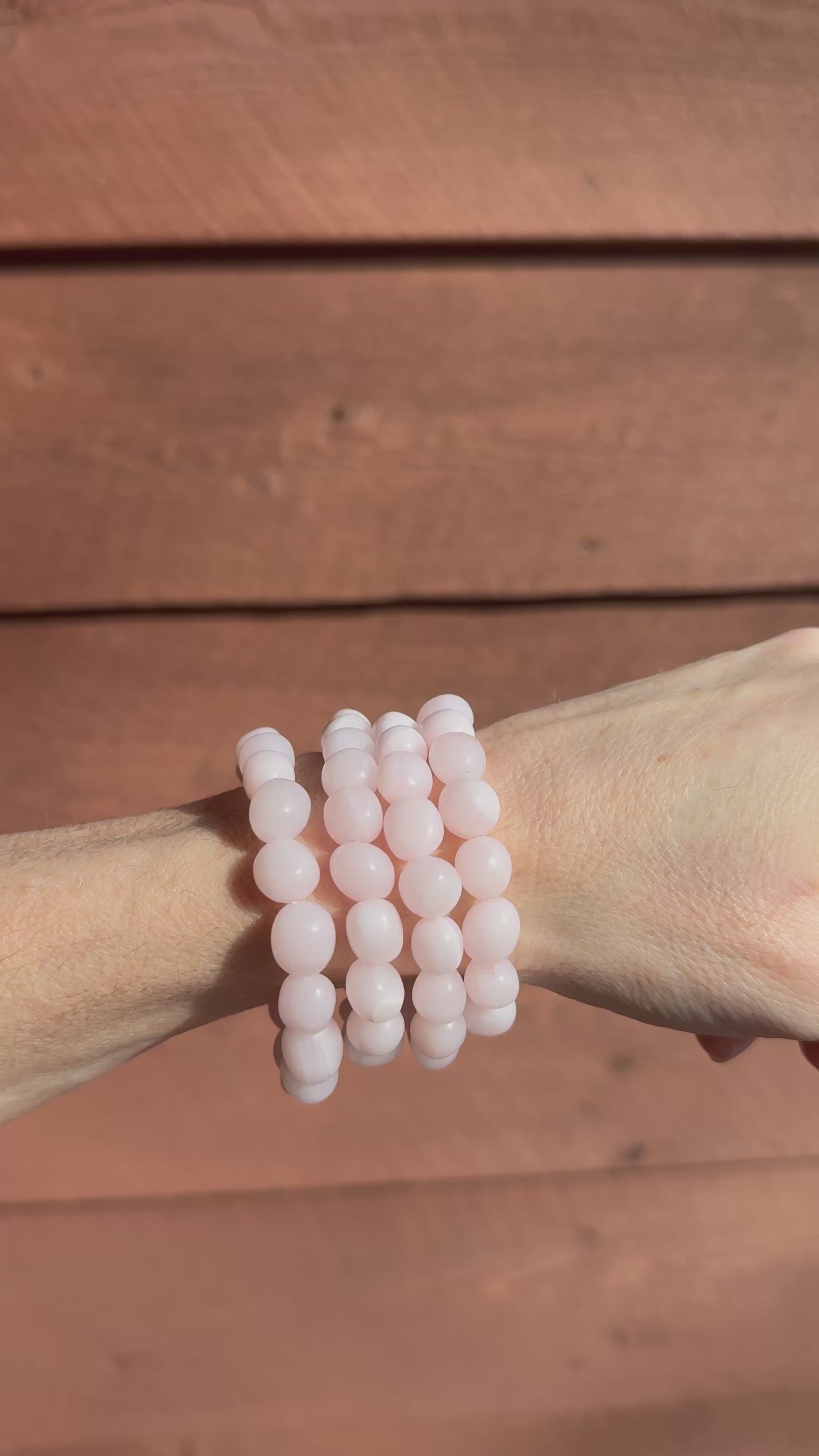Mangano calcite bracelet